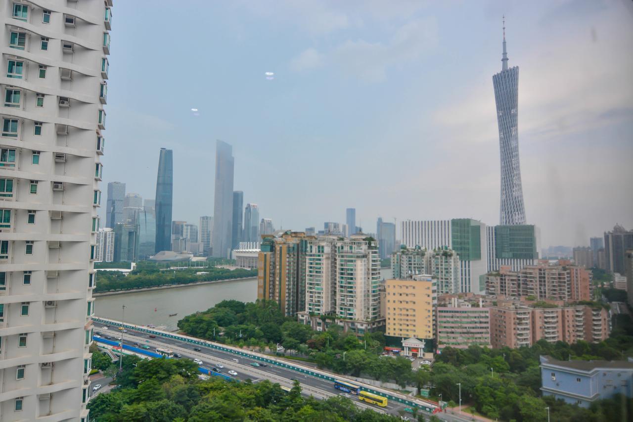 Yumi Apartment Zhujiangxinan Canton Tower Branch المظهر الخارجي الصورة