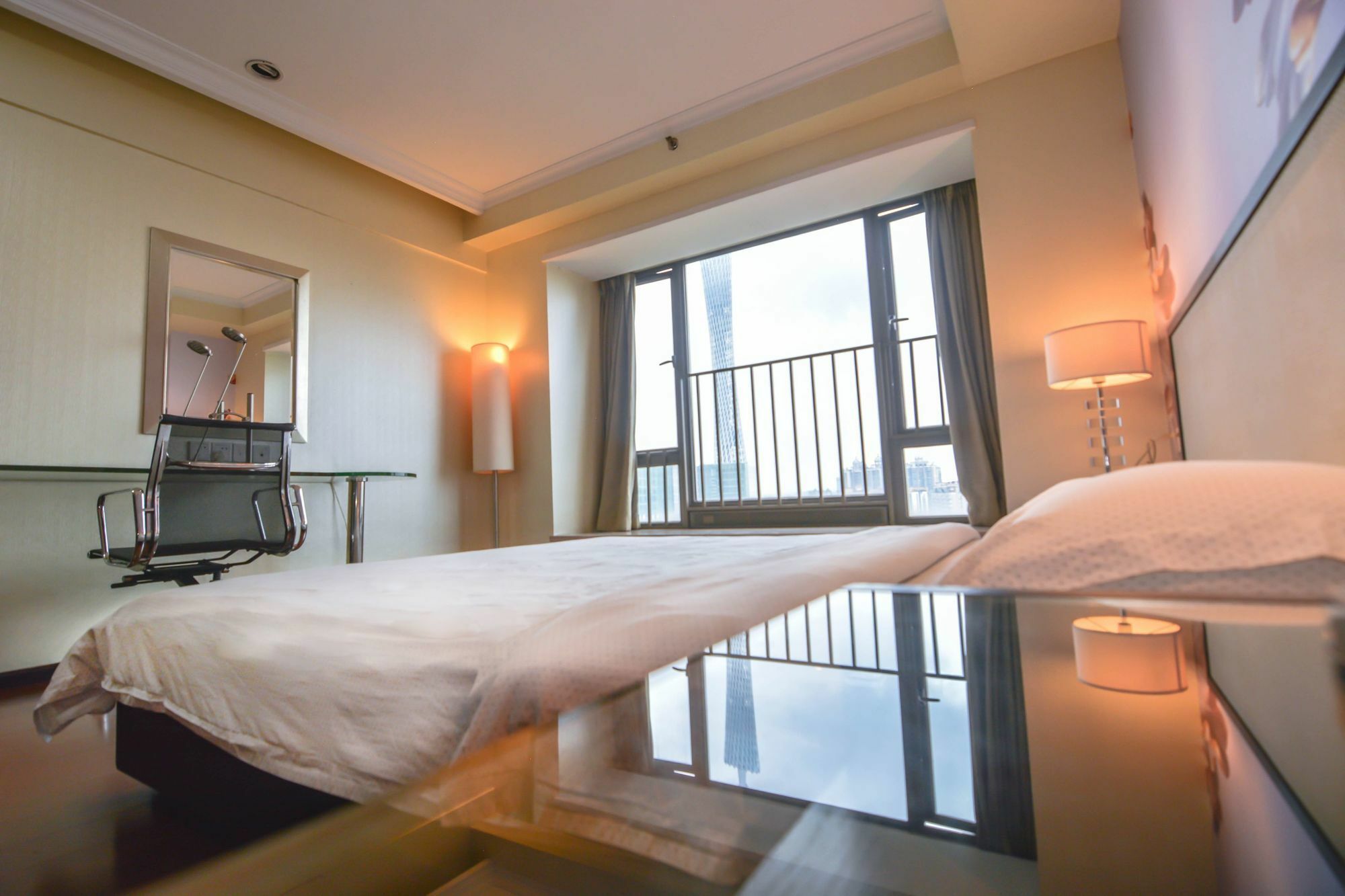 Yumi Apartment Zhujiangxinan Canton Tower Branch المظهر الخارجي الصورة