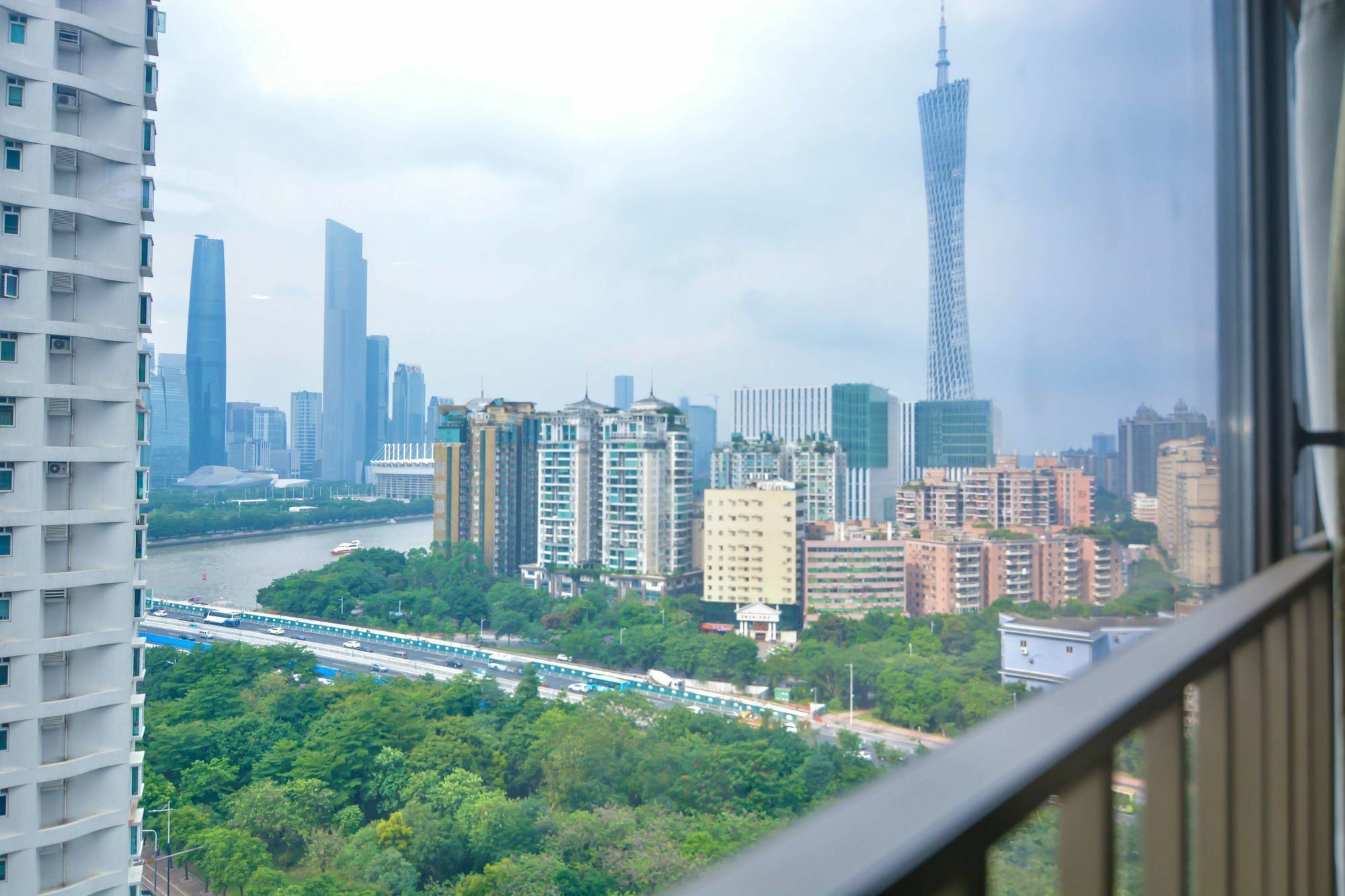 Yumi Apartment Zhujiangxinan Canton Tower Branch المظهر الخارجي الصورة